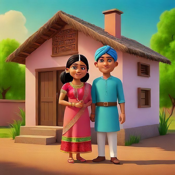 3D cartoon character art